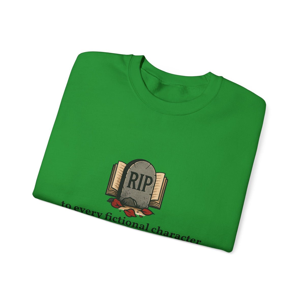 Rest in Peace Fictional Characters Sweatshirt, Cozy Crewneck, Unisex Pullover, Perfect Gift for Book Lovers, Writer Apparel, Heartfelt [...]