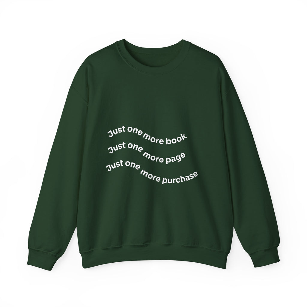 Reading Lover's Crewneck Sweatshirt, Cozy Literary Gift, Bookworm Apparel, Gift for Book Lovers, Cute Sweatshirt for Holidays, Just [...]