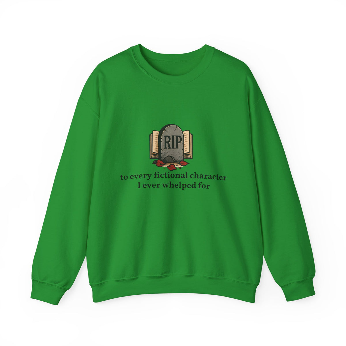 Rest in Peace Fictional Characters Sweatshirt, Cozy Crewneck, Unisex Pullover, Perfect Gift for Book Lovers, Writer Apparel, Heartfelt [...]
