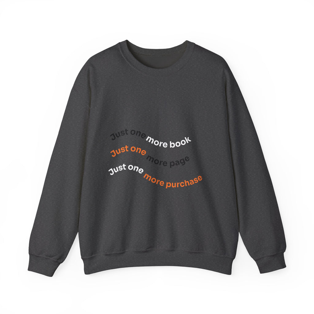 Reading Lover's Crewneck Sweatshirt, Cozy Literary Gift, Bookworm Apparel, Gift for Book Lovers, Cute Sweatshirt for Holidays, Just [...]
