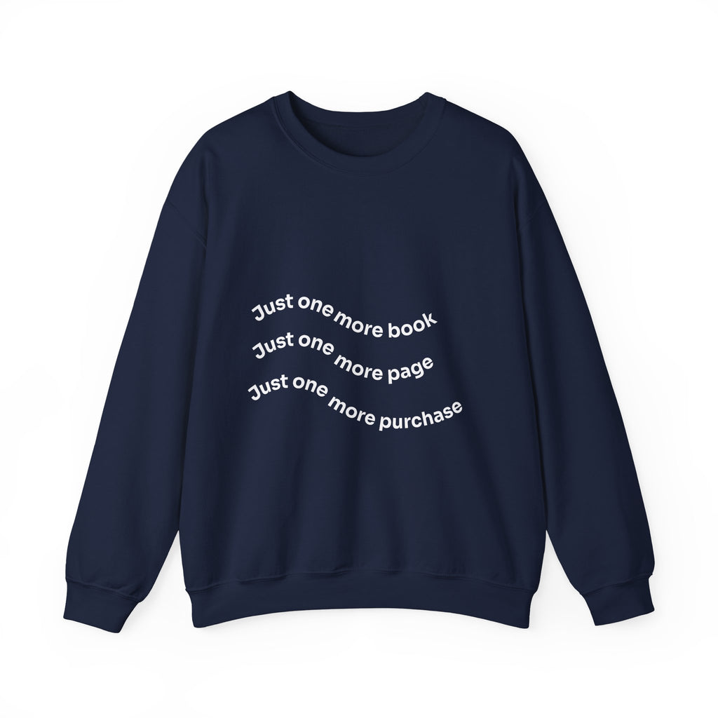 Reading Lover's Crewneck Sweatshirt, Cozy Literary Gift, Bookworm Apparel, Gift for Book Lovers, Cute Sweatshirt for Holidays, Just [...]