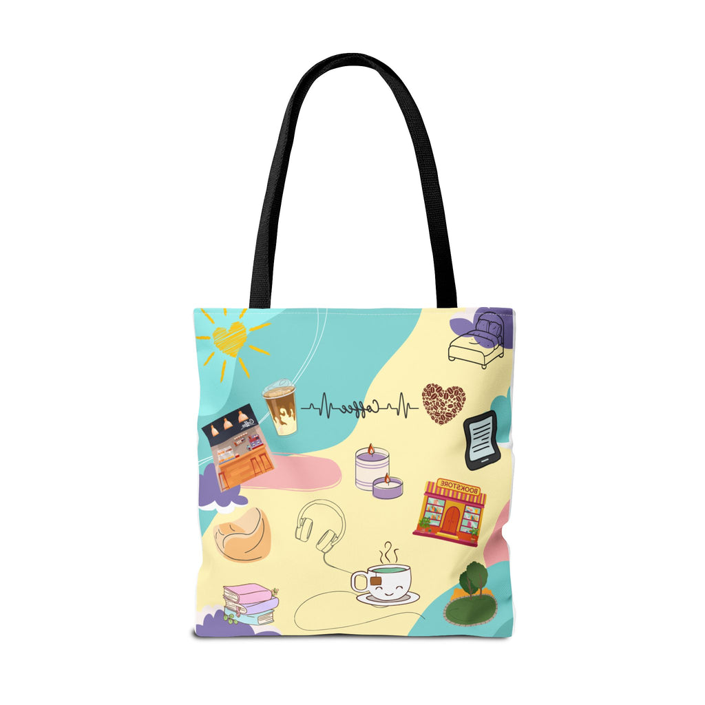 Girly Book Tote Bag