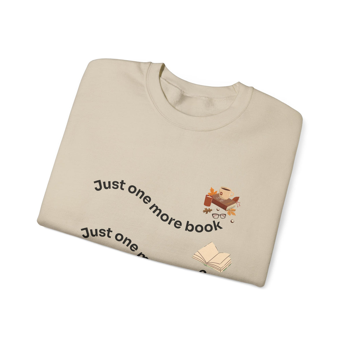 Reading Lover's Crewneck Sweatshirt, Cozy Literary Gift, Bookworm Apparel, Gift for Book Lovers, Cute Sweatshirt for Holidays, Just [...]