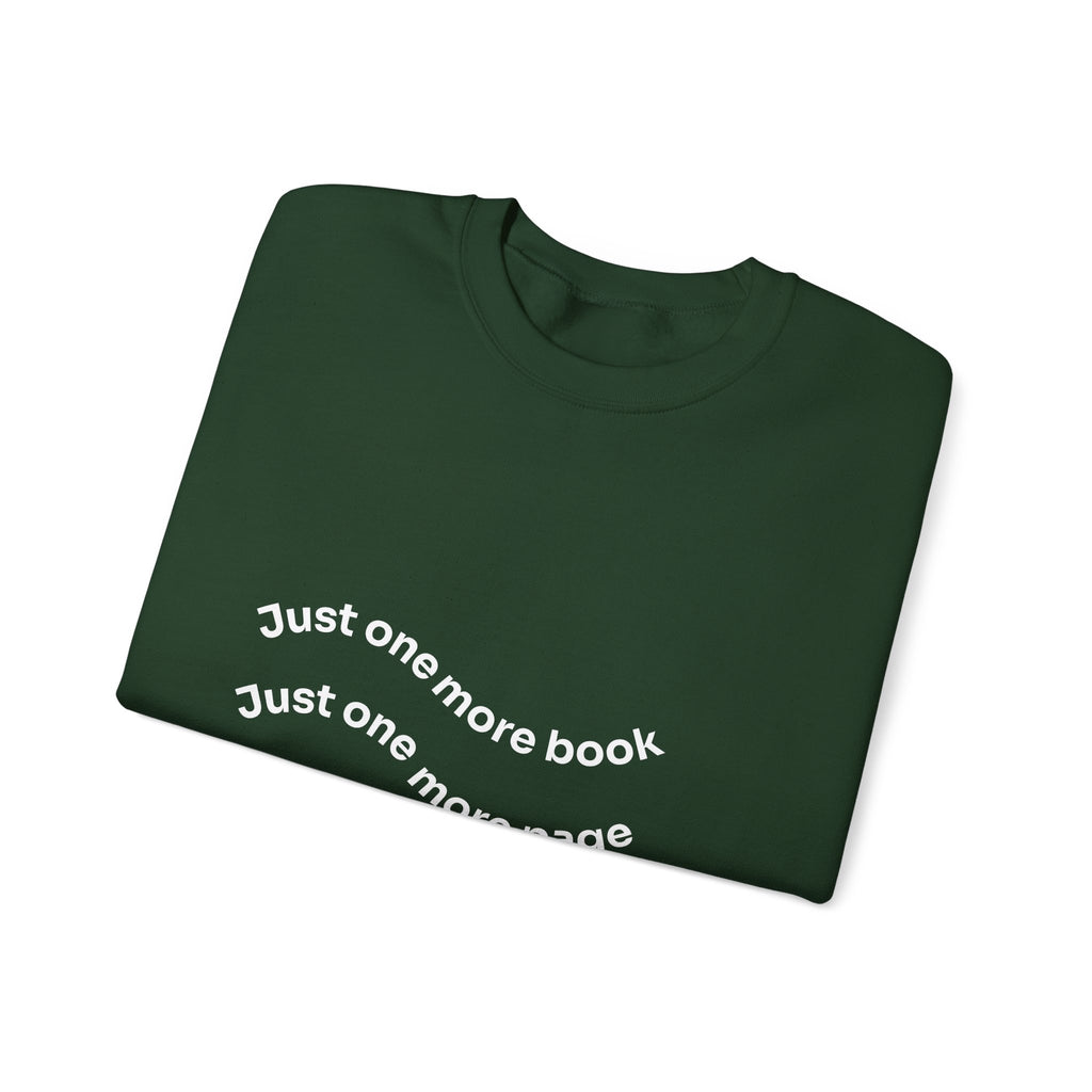 Reading Lover's Crewneck Sweatshirt, Cozy Literary Gift, Bookworm Apparel, Gift for Book Lovers, Cute Sweatshirt for Holidays, Just [...]