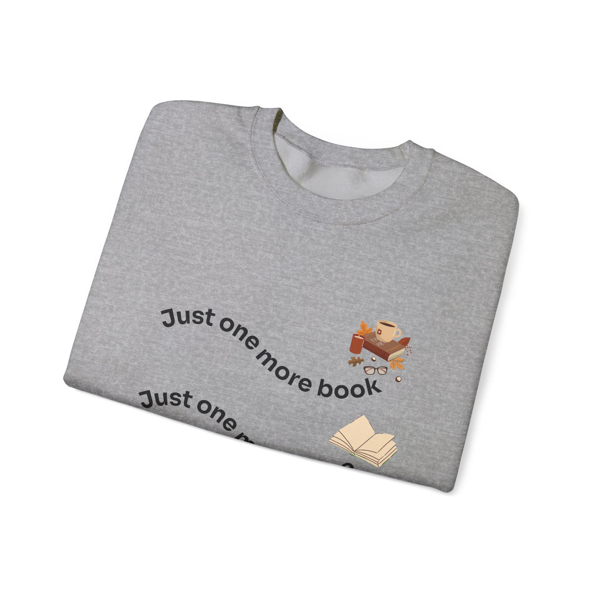 Reading Lover's Crewneck Sweatshirt, Cozy Literary Gift, Bookworm Apparel, Gift for Book Lovers, Cute Sweatshirt for Holidays, Just [...]